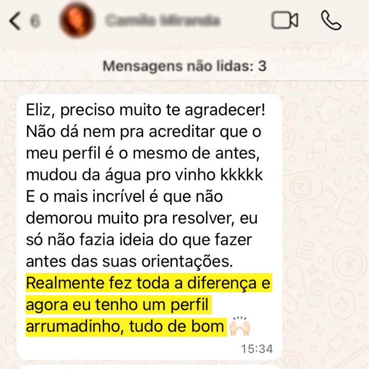 Depoimento — Psicóloga